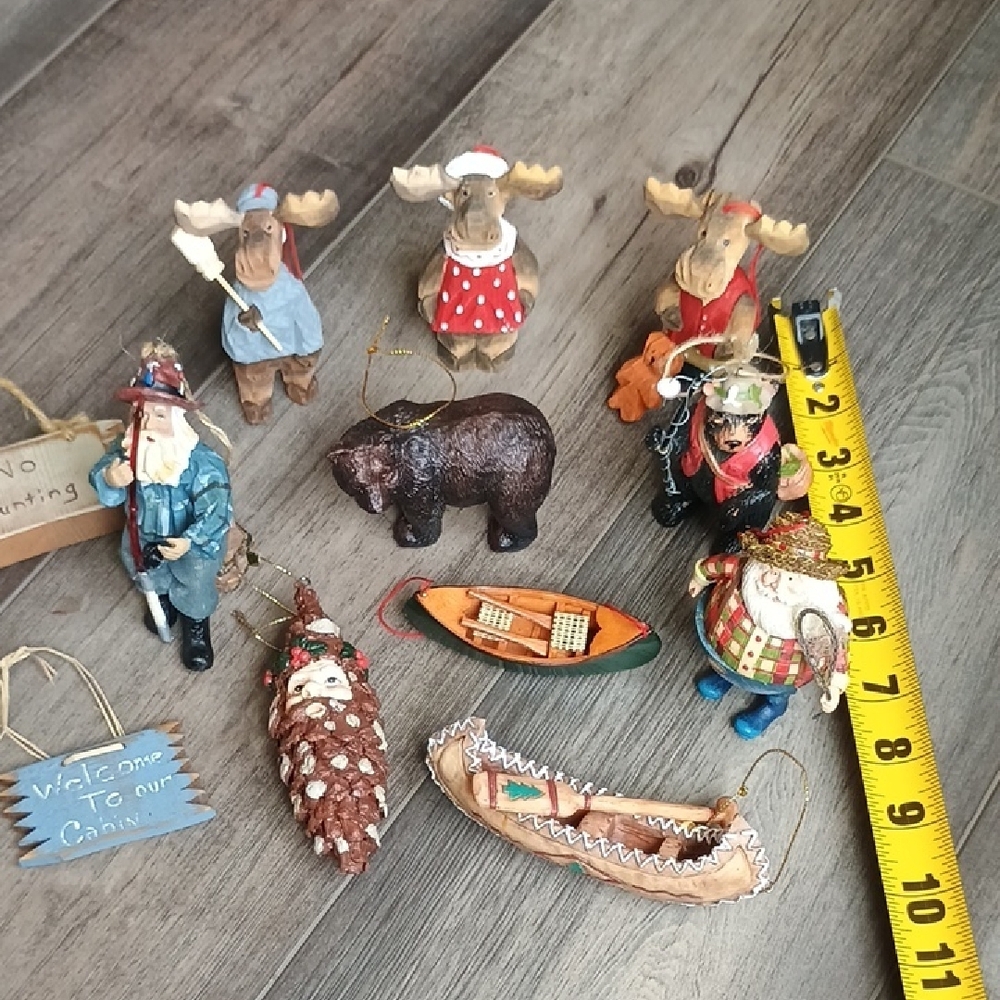 Rustic Holiday Ornament Set - Multicolor - Picture 15 of 15